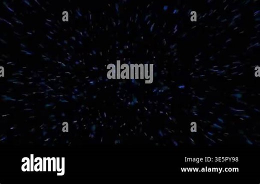 Abstract blue motion particles background with light streaks Stock Video Footage - Alamy