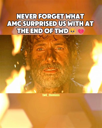 Never Forget What AMC Surprised us with at the End of TWD 🥹💔 | The Walking Dead | #shorts
