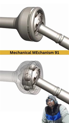 Rzeppa Joint Explained 🤯 | Smooth Power at Any Angle #Shorts #automobile #mechanical #tools #tips