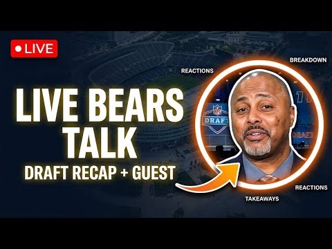 🚨LIVE DRAFT RECAP - Bears Draft Special With Glynn Morgan🚨