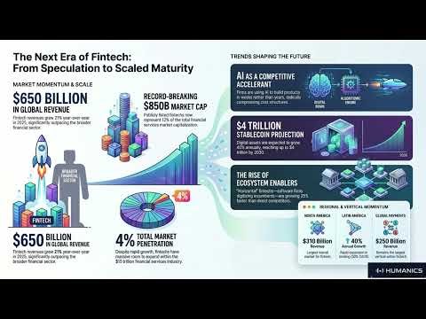 The Future of Fintech is Here 🚀 | AI, Stablecoins & $650B Market Explained
