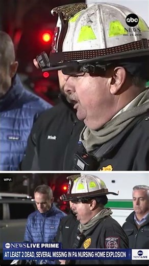 Deadly fire erupts after explosion at nursing home in Pennsylvania