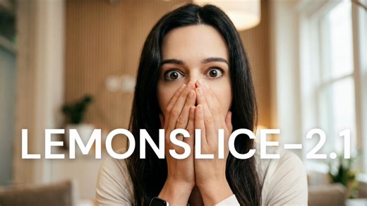 LemonSlice-2.1 creates hyper-realistic interactive avatars from one photo that look human.Control emotions, gestures & actions in real-time — wave, get angry, dance & more.Free research preview + first 100 devs get $100 API credits.@LemonSliceAI