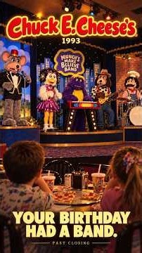 Your Childhood Birthday Band | 1993 Chuck E. Cheese