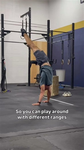 Balance your handstand with increased range of motion