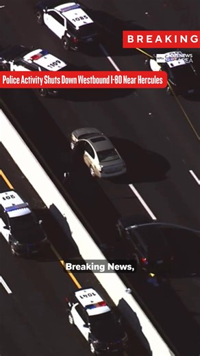 🚨 BREAKING: All westbound lanes of I-80 in Contra Costa County are closed Thursday morning due to police activity, authorities say. The left lane of eastbound I-80 is also closed at Pinole Valley Road. Drivers are urged to avoid the area. #BreakingNews #TrafficAlert #I80 #ContraCostaCounty #BayAreaTraffic https://www.cbsnews.com/sanfrancisco/news/hercules-westbound-interstate-80-closure-police-activity/ | KPIX CBS San Francisco Bay Area