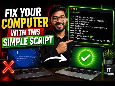 Fix Your Computer in Minutes with This Simple Script!