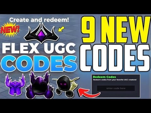 *ALL NEW* FREE FLEX UGC CODES 2026! CLAIM FREE ITEMS NOW 😍 | Roblox FLEX UGC Codes