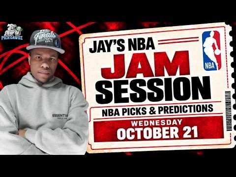 NBA Picks Wednesday 10/21/26 | Jay's NBA Jam Session