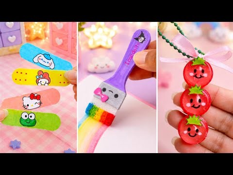 10 Easy craft ideas / miniature craft / Paper craft/ how to make /DIY school project/ Helena's Craft