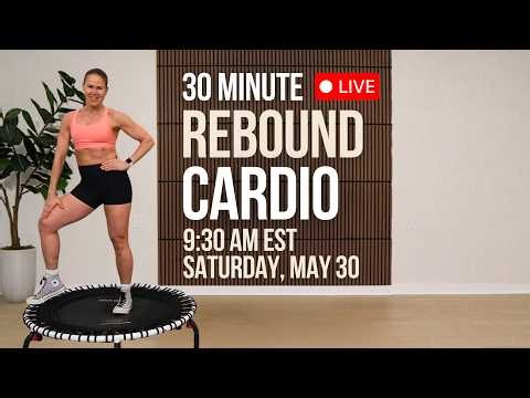 Workout with Michelle Live Rebound Cardio 30 Min
