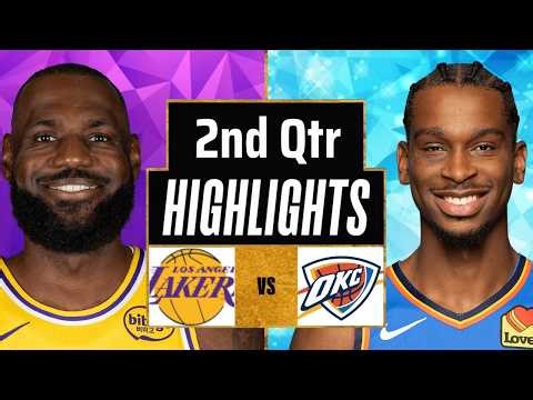 Lakers vs Thunder Full Game Highlights 2nd Qtr | Apr 2 | 2026 NBA Highlights