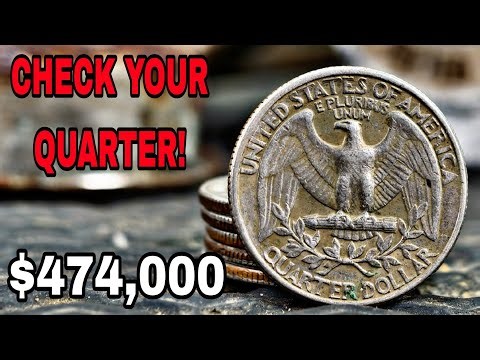 Check Your Old Quarters! Rare Washington Quarter Dollar Coins Worth Millions Today -Do you have One?