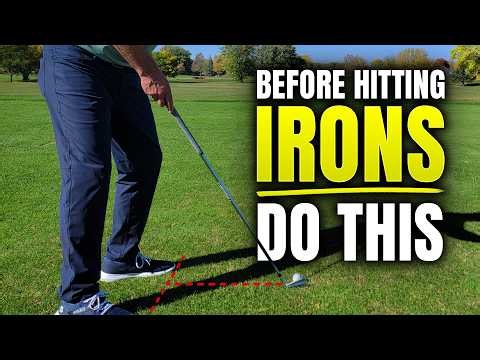 Before Hitting Irons, Do This for 5 Seconds