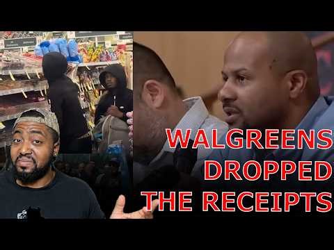 Walgreens Executive DROP RECEIPTS On Black Residents CRYING Over Store Closing Due To Shoplifting!