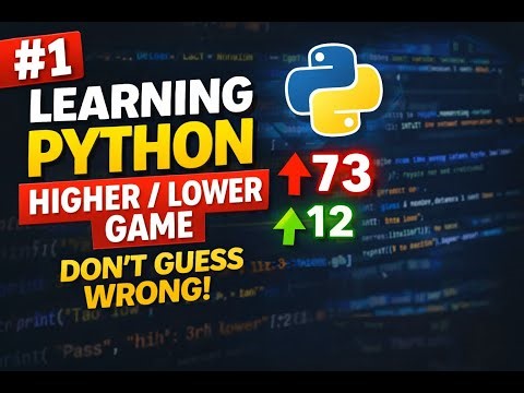 Beginner Python Project Higher or Lower Game
