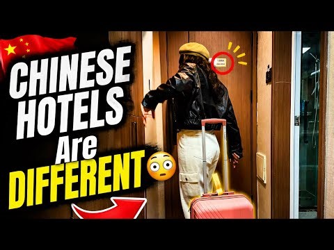 Chinese hotels are different 🇨🇳