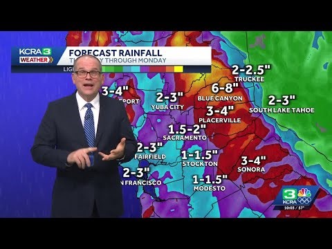 Northern California forecast: Timeline for rain and snow through the weekend