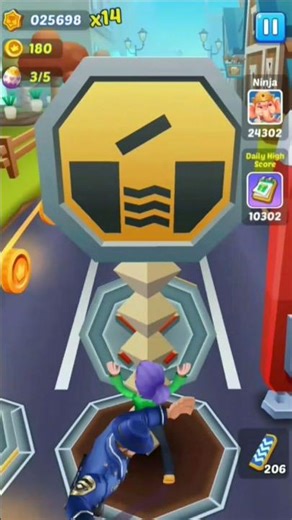 Subway princess runner | All best funny fails and falls compilation #shorts