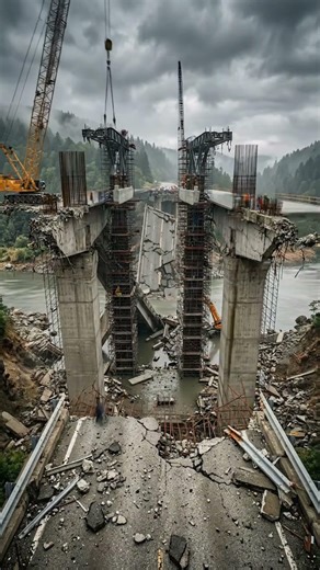 Extreme Bridge Makeover From Ruins to Engineering Masterpiece