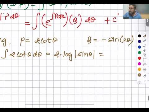 First Order D.E. Linear Diff. Eqn. Type-1 Ex-3 F. E. Engineering Maths Mumbai University NEP 2020