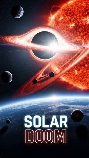 What If a Black Hole Approached the Sun? #BlackHole #SpaceFacts #Sun