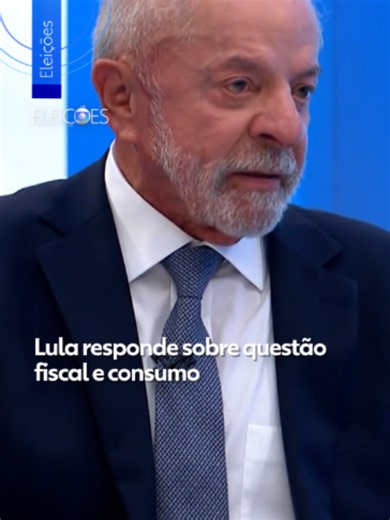 ENTREVISTA COM LULA - O presidente Luiz Inácio Lula da Silva (PT), candidato à reeleição, é entrevistado pela TV Globo nesta quinta-feira (15). A conversa é conduzida pela jornalista Renata Lo Prete e faz parte da cobertura do segundo turno das Eleições 2026. No vídeo, Lula responde sobre questão fiscal e consumo. Veja! A entrevista, realizada ao vivo nos Estúdios Globo, no Rio de Janeiro, e exibida pela TV Globo após o Jornal Nacional, ficará disponível na íntegra no Globoplay e no g1. O candid