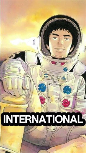 The FIRST Anime Dubbed in SPACE!🚀🎙️#anime #spacebrothers #space #didyouknow #nasa #shorts #trivia