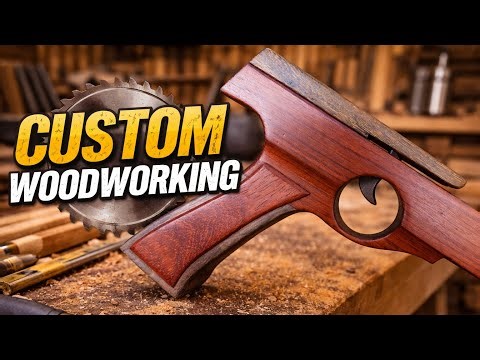 This is Not a Toy - Custom Wooden Slingshot Build