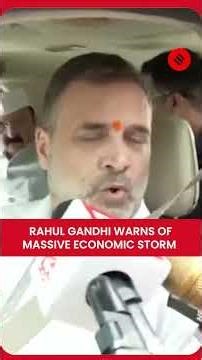 “Adani-Ambani Model Will Collapse”: Rahul Gandhi Predicts Big Economic Crisis Ahead