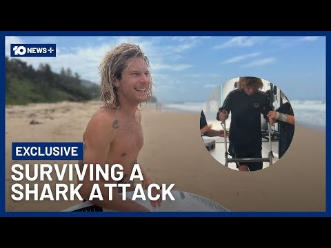 How Surfer Andre de Ruyter Survived A Shark Attack | 10 News+