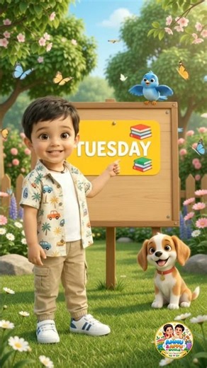 Days of the Week for Kids 🎉 | Learn Sunday to Saturday with Appu | Preschool Learning