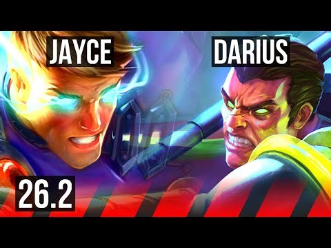 JAYCE vs DARIUS (TOP) | KR Grandmaster | 26.2