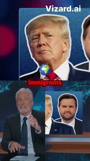 Jon Stewart dissects JD Vance's dehumanizing rhetoric