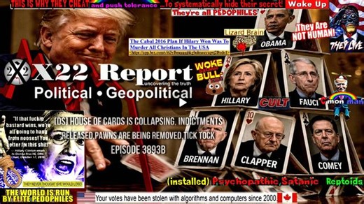 Ep 3893b - [DS] House Of Cards Is Collapsing,Indictments Released,Pawns Are Being Removed,Tick Tock