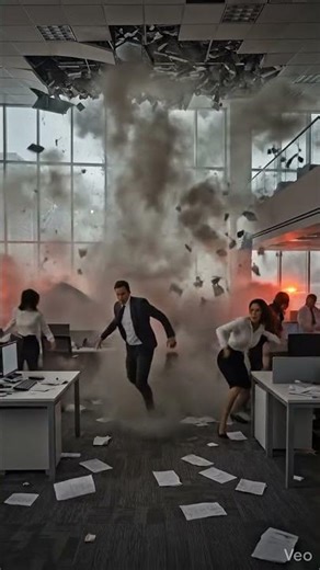 Office Building Collapse During Work 😱🏢 #shorts #buildingsimulation