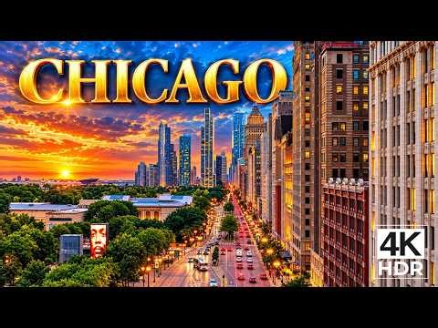 Chicago in Incredible Detail — Streets, Skyline & City Life | 4K HDR 60FPS - Dolby Vision