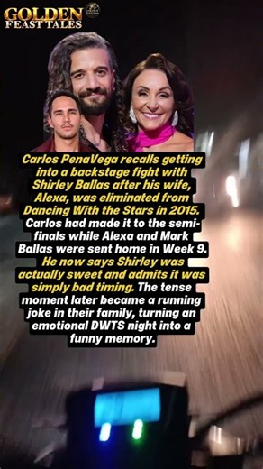 Carlos PenaVega Recalls Fight With Mark Ballas’ Mom After Wife’s DWTS Elimination #Short