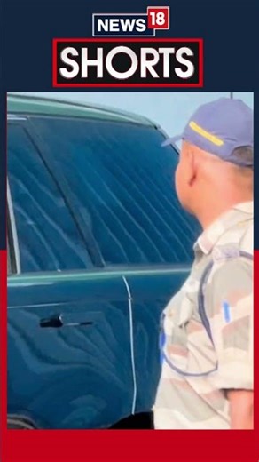 Rohit Sharma Waves To Fans As He Zips Past The Camera | #shorts