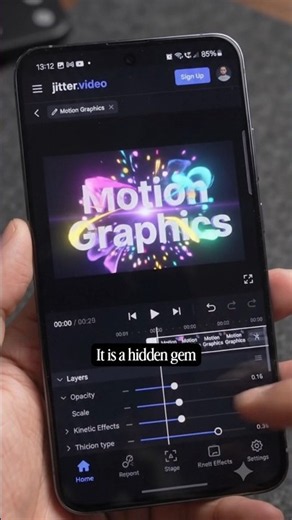 How to Create Pro Motion Graphics in Seconds! 🤯 #Shorts #aitools