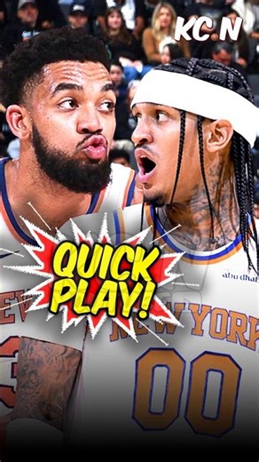 Towns QUICK PLAY to Jordan Clarkson! 🔥