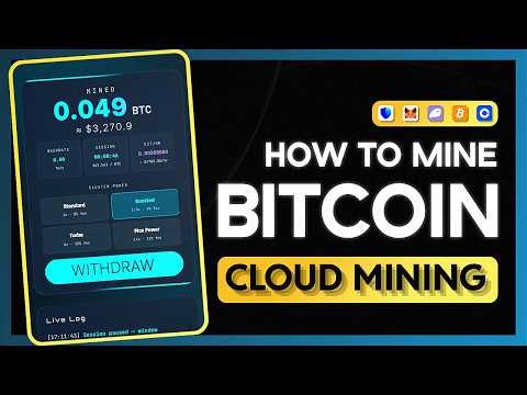 How to Mine BITCOIN (BTC) on Smartphone – Cloud Mining Tutorial (iOS & Android)