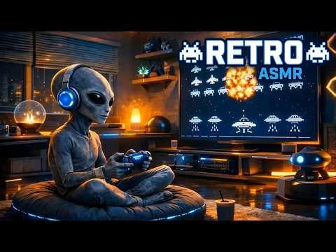 When an Alien Discovers Retro Gaming | Cozy ASMR Session