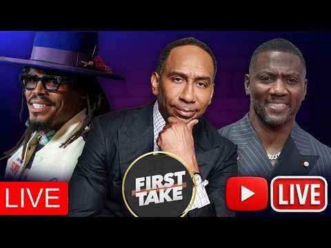 FIRST TAKE LIVE ESPN HD 04/08/2026 | GET UP LIVE | Stephen A. Smith and Cam Newton on Sports Today
