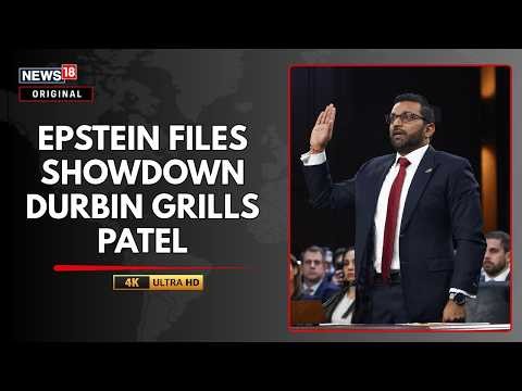 Epstein Files Showdown: Kash Patel Defends Epstein Files Handling After Durbin’s Accusations | N18G