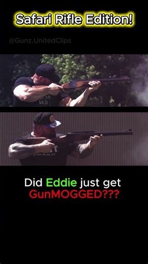 Brian Shaw VS Eddie Hall (Safari Rifle) #kentuckyballistics #firearmsdaily #usa #brianshaw