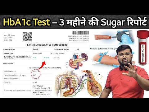 3 महीने पुरानी शुगर | HbA1C Test | Diabetes | Treatment | Medicine | Diabetes Treatment | FBS | RBS