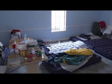 A church is offering shelter to evacuees amid the Georgia wildfires