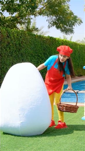 Giant Egg Won’t Fry! It Runs Away