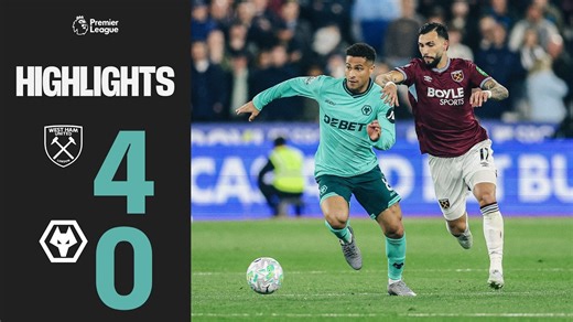 Defeat in the capital | West Ham 4-0 Wolves | Highlights